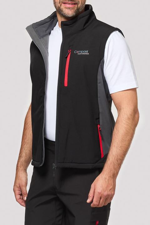 Immagine prodotto Compass Active Wear Compass Performance Herren-Softshell-Weste (56)