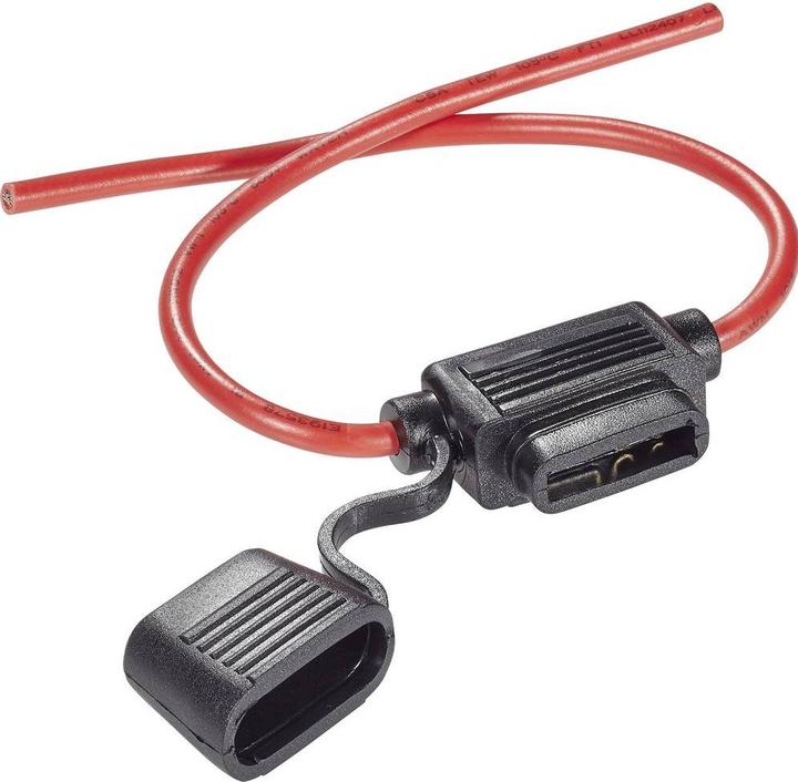 Tru Components Portafusibile piatto per auto Fusibile piatto standard 30 A 3,3 mm² (30 A)