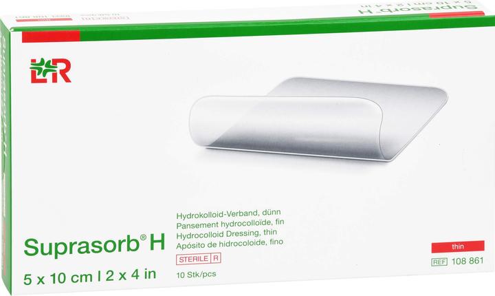 Image du produit Suprasorb H Dünn 5x10cm (10 x)