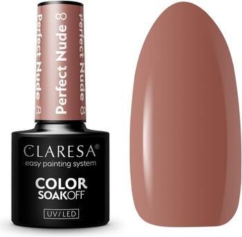 Claresa 08 Smalto UV Perfect Nude 5ml (Vernice UV gel)
