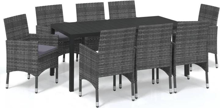 Produktbild vidaXL Essgruppe (185 x 90 x 74 cm)