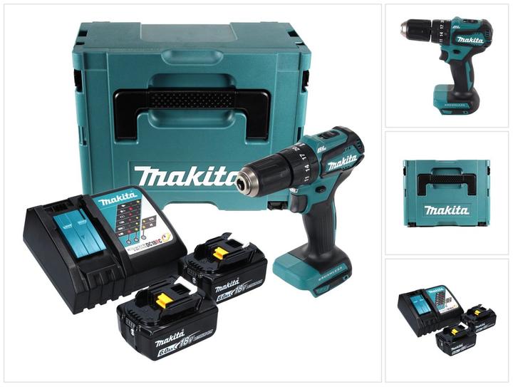 Perceuse à Percussion 18V LXT Makita DHP483Z - Machine Seule, Puissante Et Polyvalente