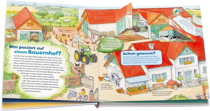 Produktbild Bookii WAS IST WAS Junior Komm mit auf den Bauernhof! (Deutsch, Silke Voigt, Christina Braun, Claudia Kaiser, Martin Lickleder, 2018)