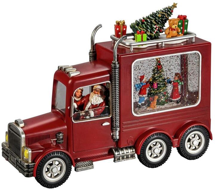 Actual product image Konstsmide LED Wasserlaterne Santa Truck, Höhe: 21.5 cm
