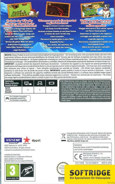 Actual product image Nintendo Harvest Moon: One World (Switch, Multilingual)