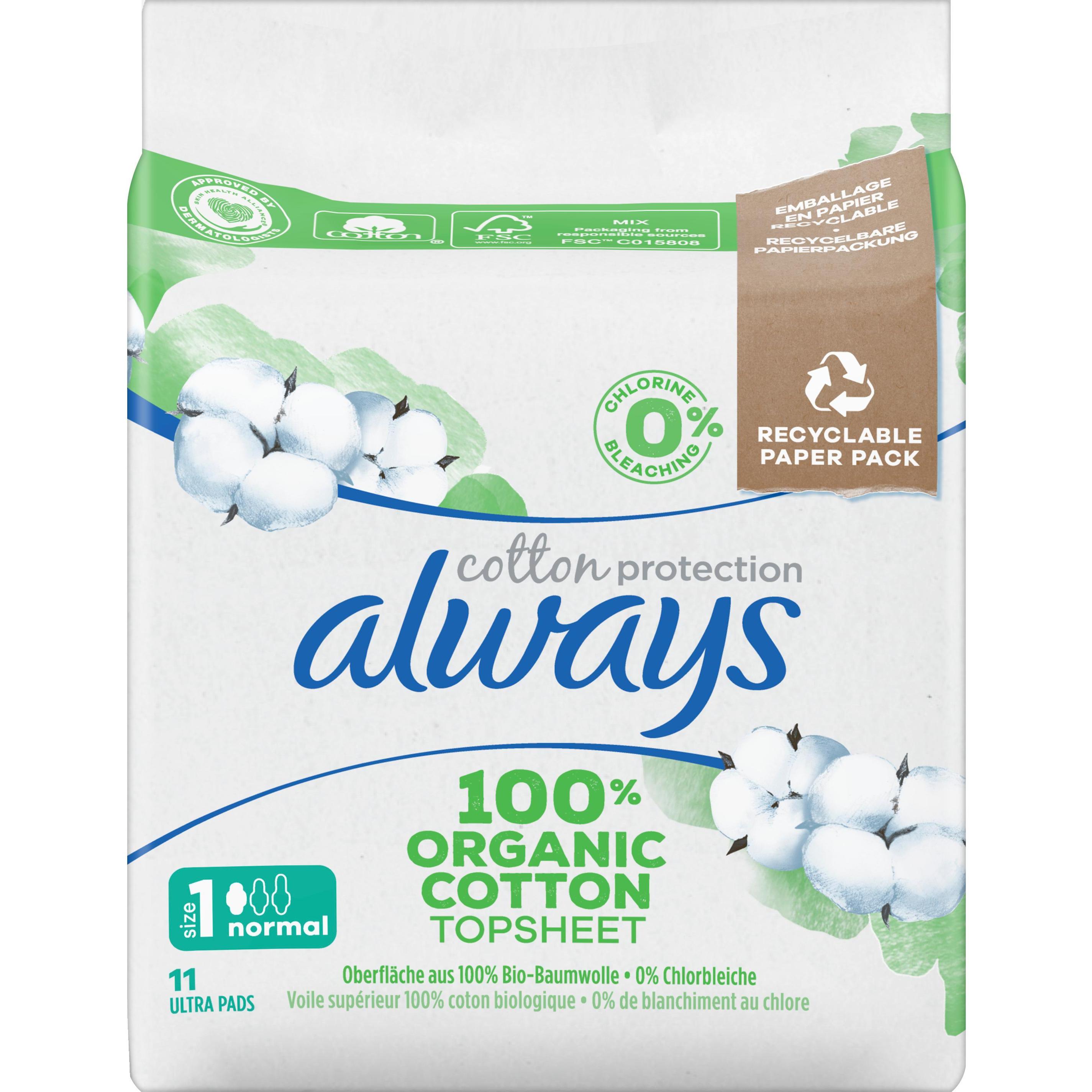 Always, Binden, Cotton Protection Ultra Normal (11 x, Damenbinden)