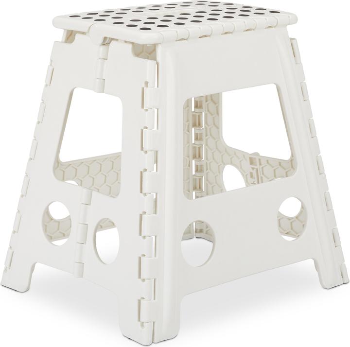 Actual product image Relaxdays Folding Stool XL