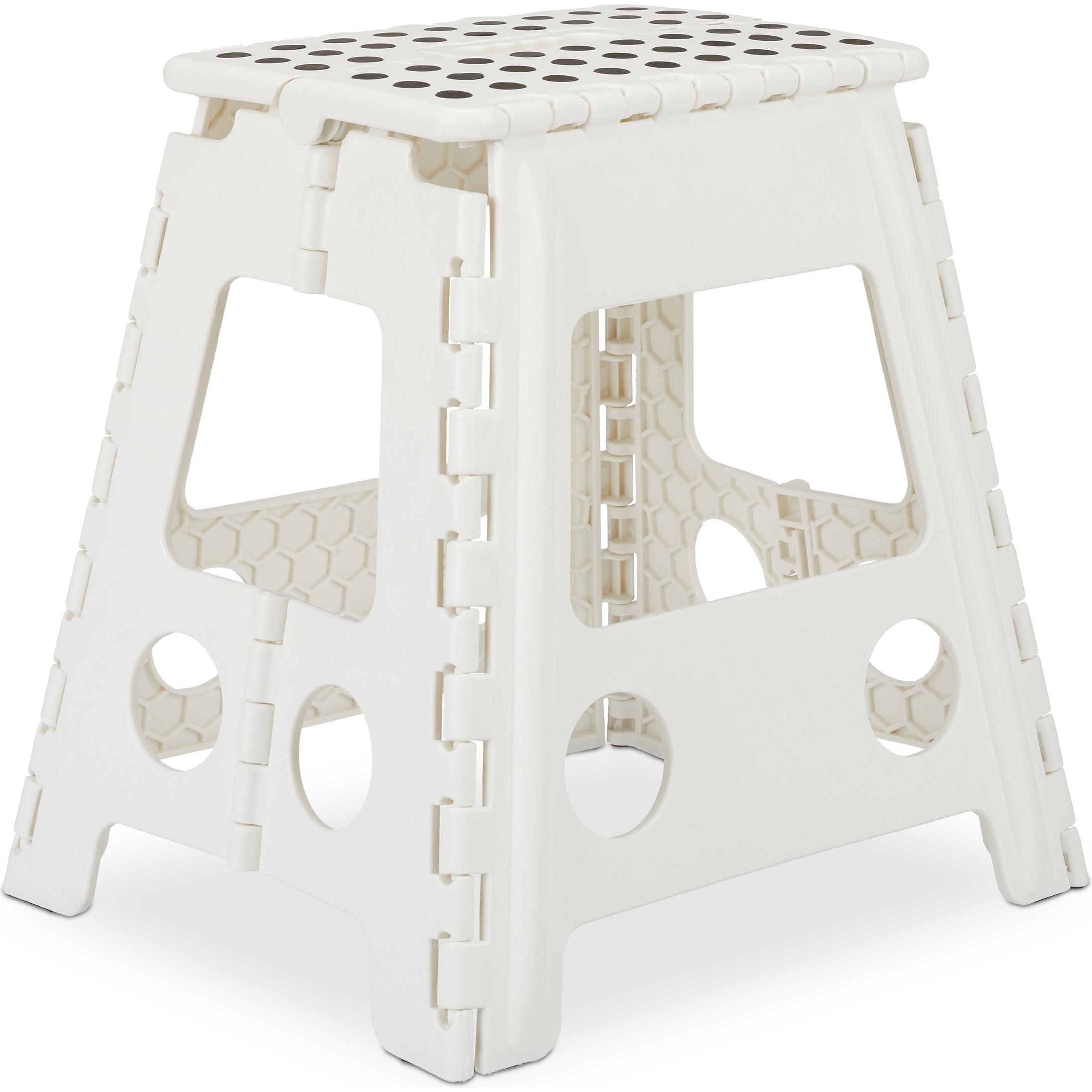 Relaxdays, Hocker + Pouf, Klapphocker