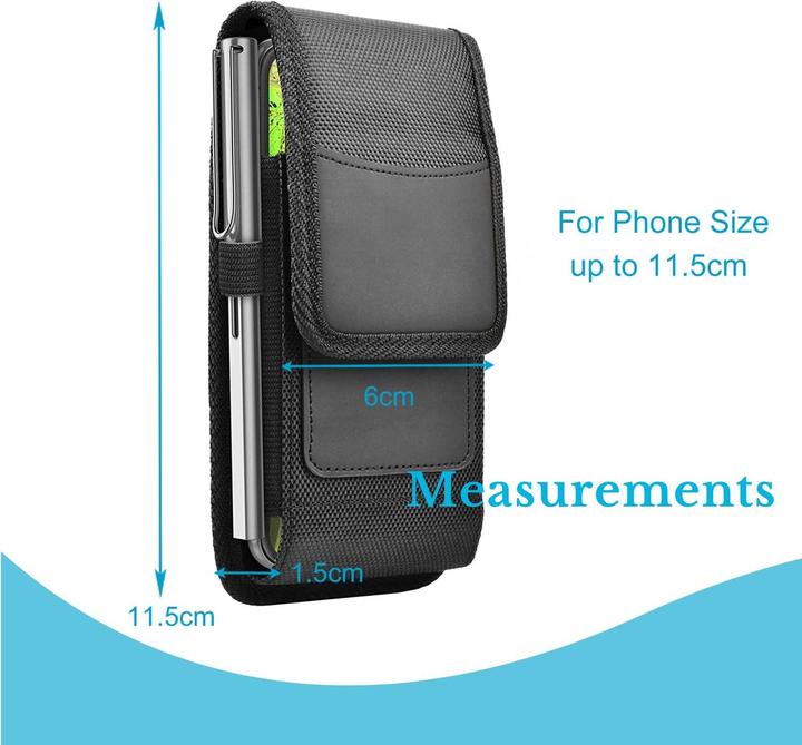 Actual product image Cadorabo Universal mobile phone case with clip for up to 4.5 inch (Universal)