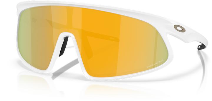 Actual product image Oakley Rslv (matt white, Prizm 24k)