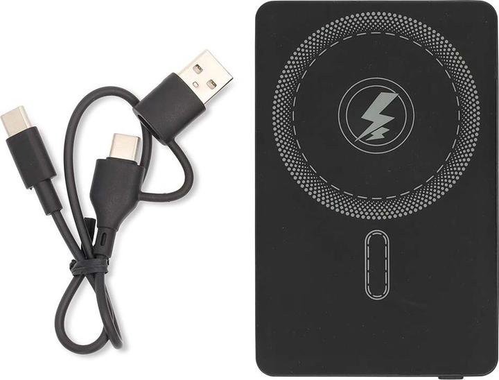 Nedis powerbank | 5000 mAh | kabelloses Laden | 1.67 / 2.22 / 3.0 A | Anzahl der Ausgänge: 1 | Ausga (5000 mAh, 20 W)