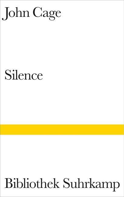 Produktbild Silence (Deutsch, John Cage, 1995)
