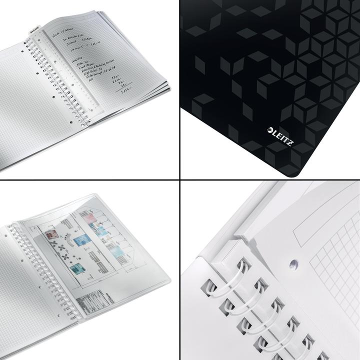 Immagine prodotto Leitz Wow (A4, Quadretti, Copertina rigida)