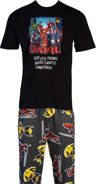 Produktbild Deadpool Cinematic Schlafanzug Baumwolle (M)