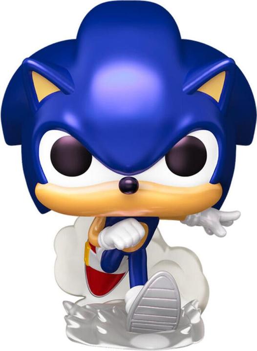 Produktbild Funko Sonic - The Hedgehog POP! Plus Movies Vinyl Figuren Sonic(PRL) 9 cm