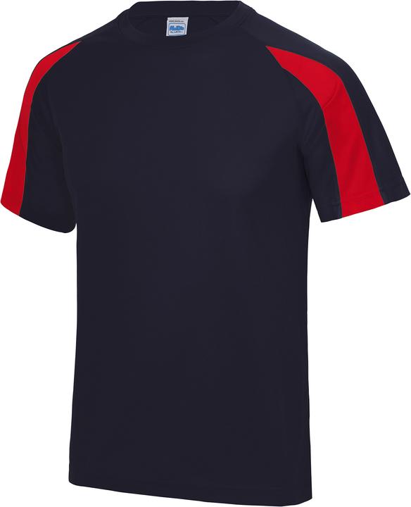 Navy blue, Flame-red