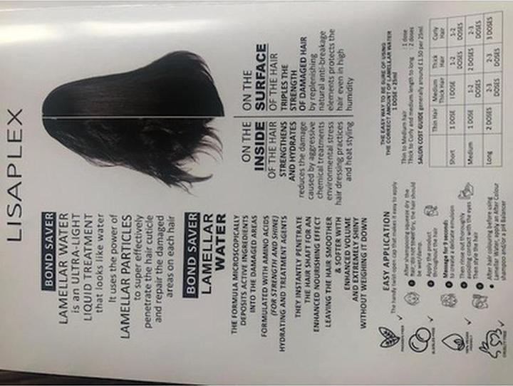 Immagine prodotto Lisap LISAPLEX 9 Seconds Acqua Lamellare 250 ml (250 ml)