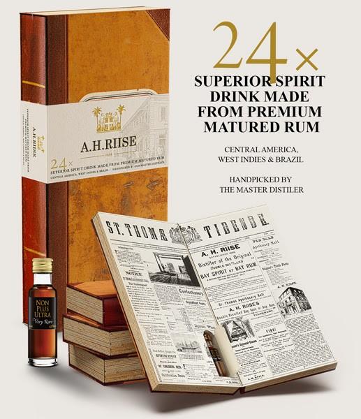 Produktbild A.H.Riise 24 Experiences Rum (24 x 2 cl)