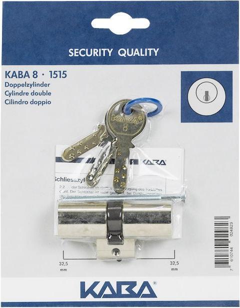Kaba Double cylindre (Cylindre double profilé)