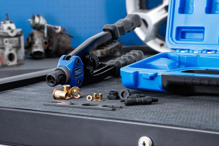 Actual product image BGS Nut Riveter M3 - M10 68 pcs. (330 mm)