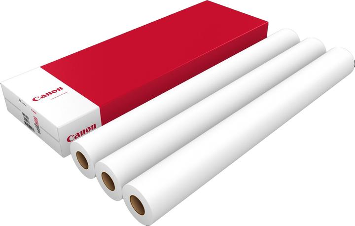 Actual product image Canon paper standard 91.44cm 36. 50m. 80g/m?. 3 rolls (80 g/m², 5000 cm, 91.40 cm)
