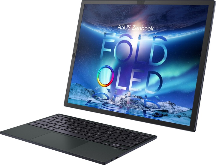 Actual product image ASUS Zenbook 17 Fold OLED 90NB0WX1-M001A0 -17.3"" 2.5K OLED 165Hz, i7-1250U, 16GB RAM, 1TB SSD, Windows 1 (17.30", Intel Core i7-1250U, 16 GB, 1000 GB)