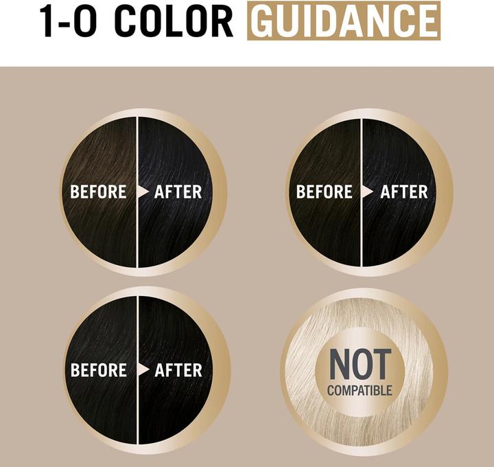 Image du produit Schwarzkopf Creme Supreme Hair Color Shade 10 Natural Black (Naturel Noir)