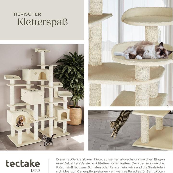 Produktbild tectake Entissar (214 cm, Beige)