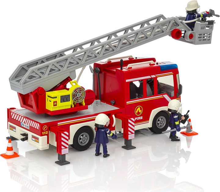 Produktbild Playmobil Feuerwehr-Leiterfahrzeug (9463, Playmobil City Action)