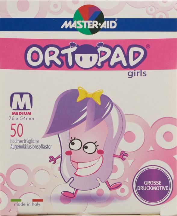 Immagine prodotto Master Aid Occhio Patch Medio Ragazze 50 Pezzi (50x)