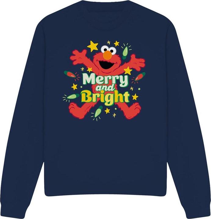 Produktbild Merry And Bright Sweatshirt weihnachtliches Design (L)