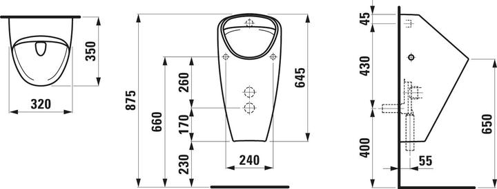 Immagine prodotto Laufen ORINATOI CAPRINO PLUS H8410610000001