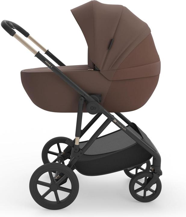 Produktbild KinderKraft Multifunctional Stroller 2in1 PRIME 3 VELVET MOCCA