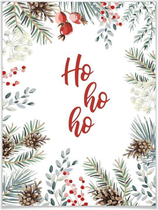 Actual product image Trenddeko Ho Ho Ho (24 x 30 cm)