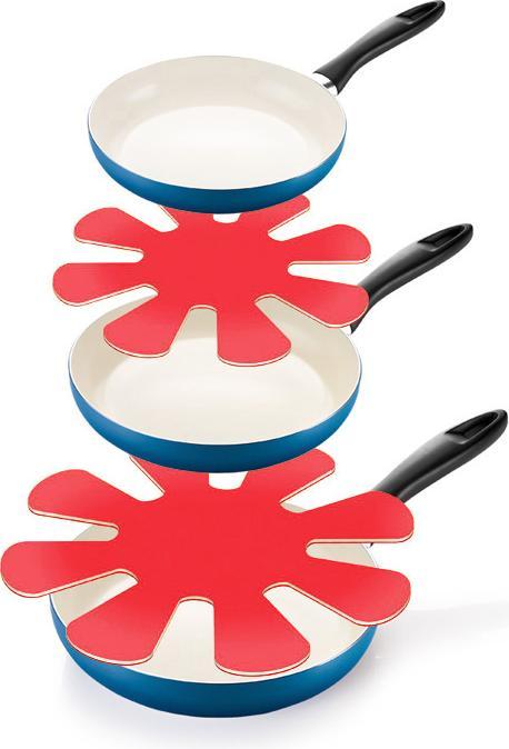 Produktbild Tescoma 420884 Topfuntersetzer 2 Stück(e) (PRZEKLADKAMIEDZYPATELNIEPRESTOMALAiDUZA/2SZT./CZER) (2 x, Pfannenuntersetzer)