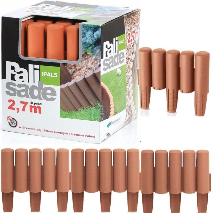 Prosperplast IPAL5 Garten-Einfassungsstreifen Kunststoff (270 cm)