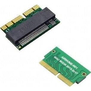 Renov8 Adapter from 12+16 pin Apple SSD proprietary connector to M.2 with M-key, Tappetino mouse