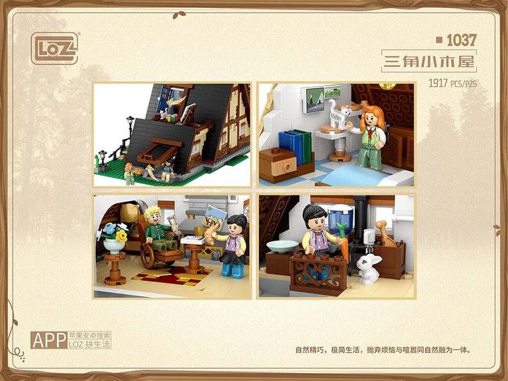 Produktbild LOZ Tiny Cabin House