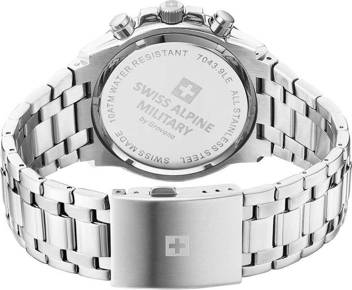 Produktbild Swiss Alpine Military 7043.9237 Saphirglas Chrono 46mm 10ATM (46 mm)