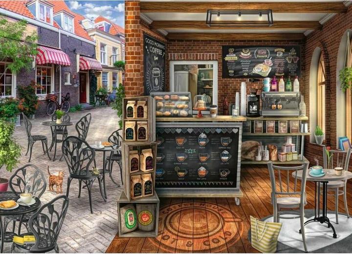 Actual product image Ravensburger Cosy café (1000 pieces)