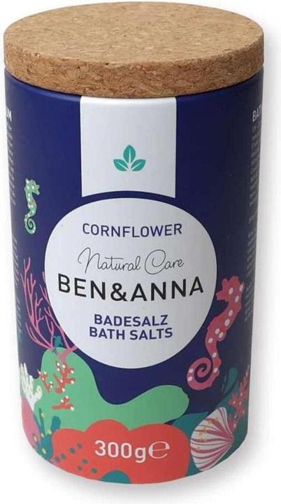 Actual product image Ben & Anna Bath Salt Corn Flower (Bath salts, 300 g)
