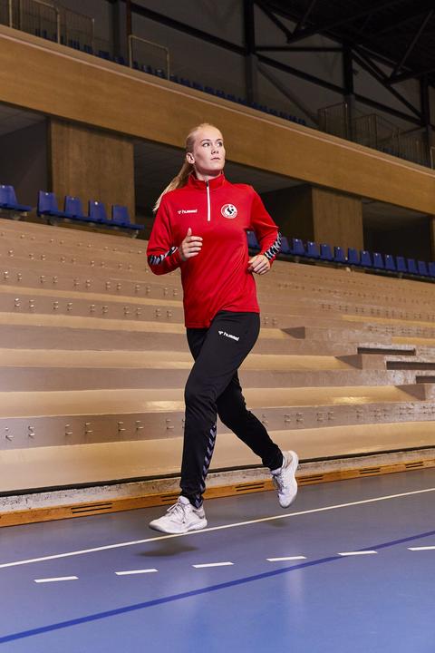 Actual product image hummel Authentic Half Zip Sweatshirt Woman (XXL)