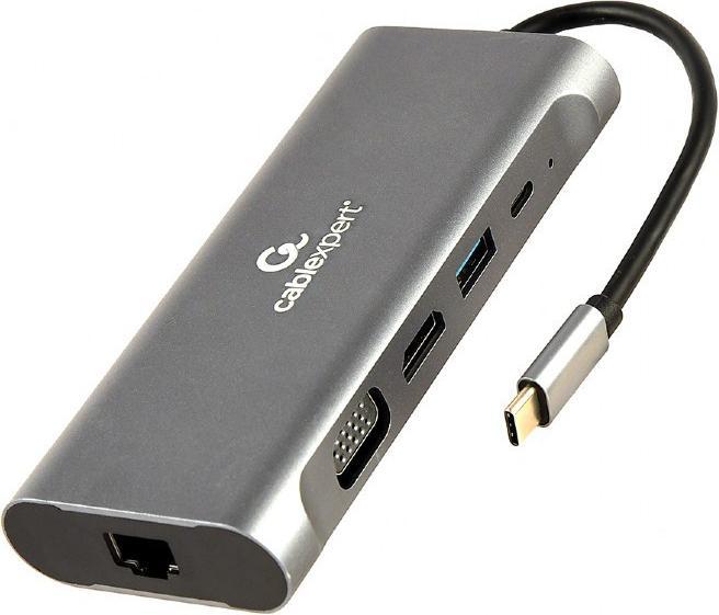 Produktbild Gembird A-CM-COMBO7-01 (USB-C, 7 Ports)