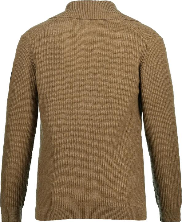 Actual product image JP1880 Cardigan, wool blend, shawl collar, button placket (3XL)