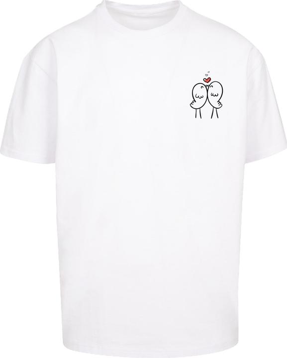 Produktbild Merchcode Hugs & Love - Birds Love Heavy Oversize Tee - 175019 (M)