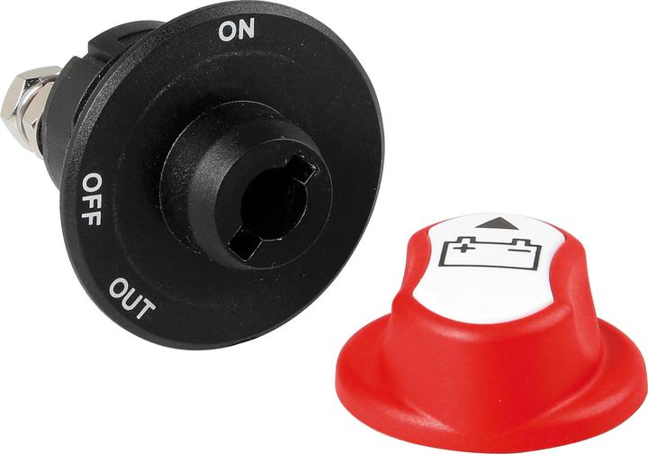 Actual product image Lampa Disconnect switch for battery with three positions, 12/32V