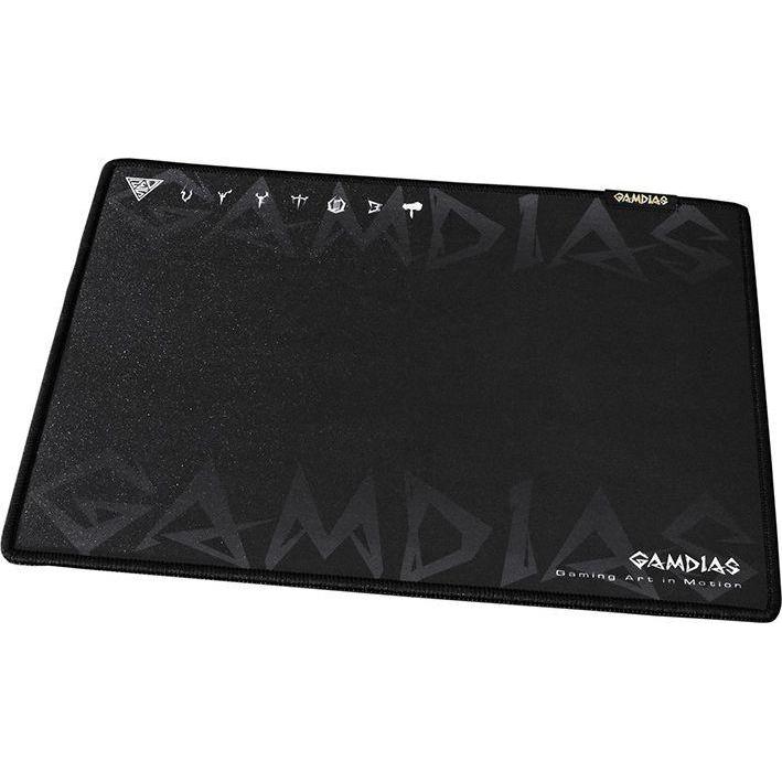 Gamdias Mouse pad, GMM2300, Black, Size: 350 x 280 x 4 mm mm (M), Mausmatte, Schwarz