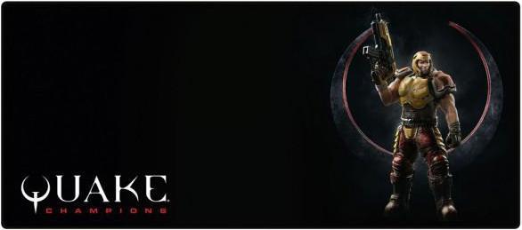 Actual product image Gaya Entertainment Quake CO Ranger mouse pad 800x350x3mm