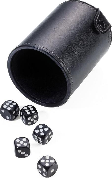 Produktbild Troika Indoor Spiele GAM60/BK Würfel To Go Schwarz