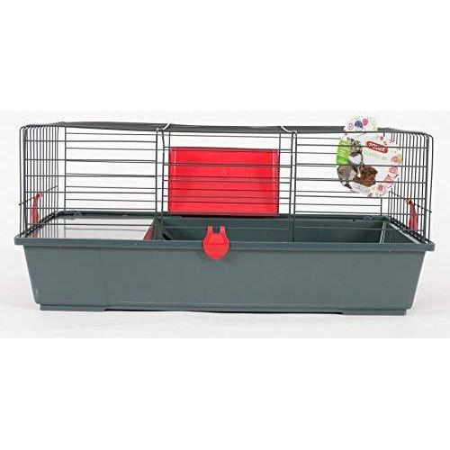 Thumbnail - Zolux CLASSIC cage 70 cm, color: gray / red, Gehege